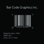 origins of bar code graphics