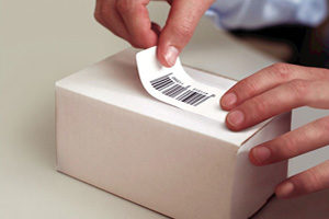 UPC Barcode Marking affixing labels