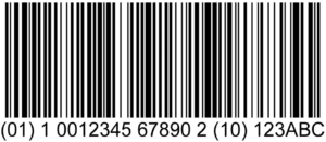 GS1-128 Barcode Example