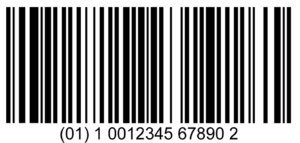 GTIN-14 GS1-128