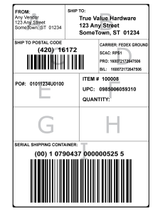 gs1-128 shipping labels