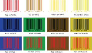 UPC color guide