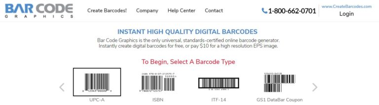 Createbarcodes.com New Features and Enhanced Functionality - Bar Code ...